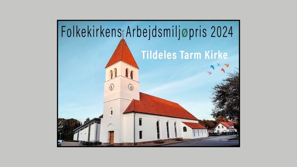 Billede til nyheden Se vinderen af Folkekirkens Arbejdsmiljøpris 2024